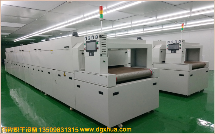 Hot air circulation tunnel furnace